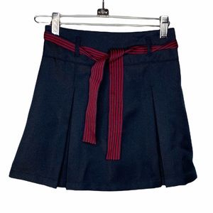 Nautica Navy blue skirt with red and blue size 8